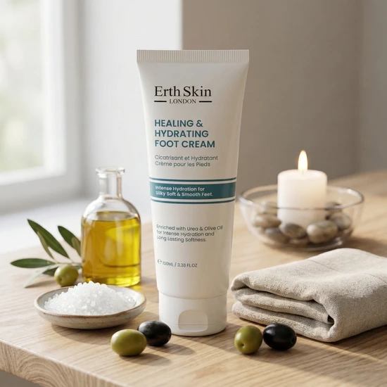 Erth Skin London Healing & Hydrating Foot Cream 100ml