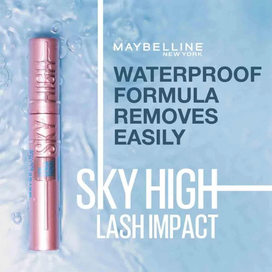 Maybelline Lash Sensational Sky High Waterproof Mascara Very Black
