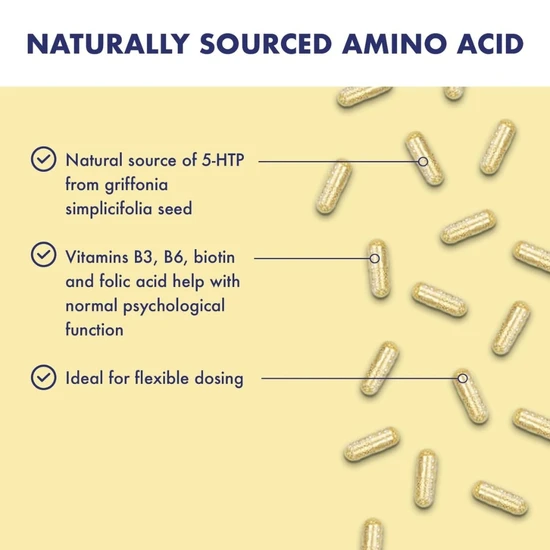 Higher Nature Serotone 5-HTP 50mg Vegetable Capsules 90 Capsules