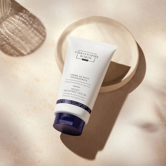 Christophe Robin Night Recovery Cream With White Lotus Flower 150ml