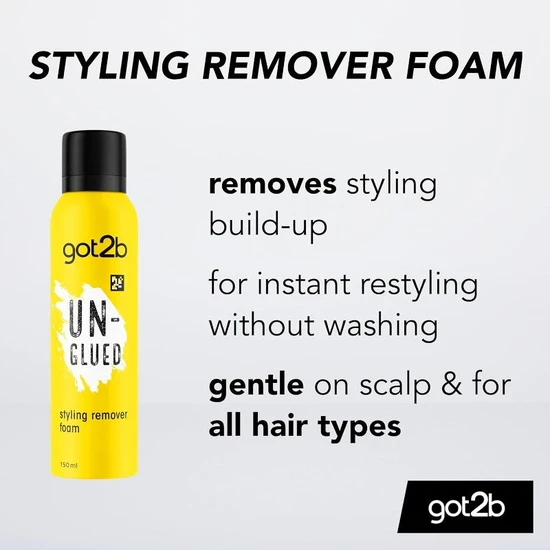 Schwarzkopf Un-Glued Styling Remover Foam 150ml