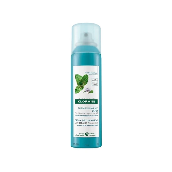 Klorane Aquatic Mint Detox Dry Shampoo 150ml