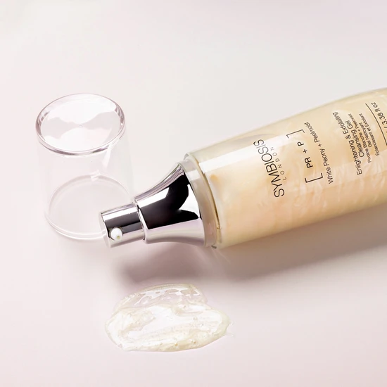 Symbiosis [White Peony + Peelmoist] Enlightening & Exfoliating Cleansing Gel Signature Pack -100ml