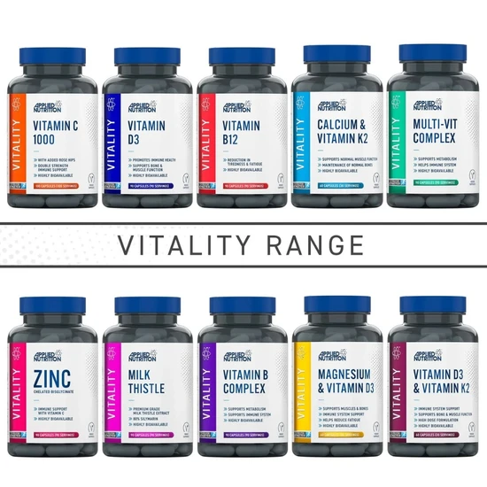 Applied Nutrition Calcium & Vitamin K2 Capsules 60 Capsules