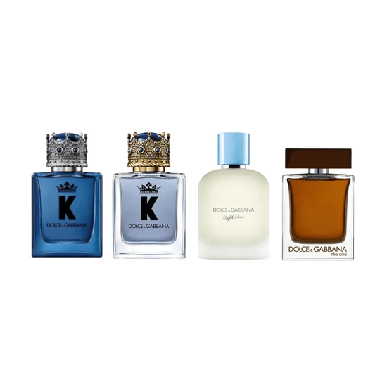 Dolce & Gabbana Men's Miniature Gift Set 4 x 5ml
