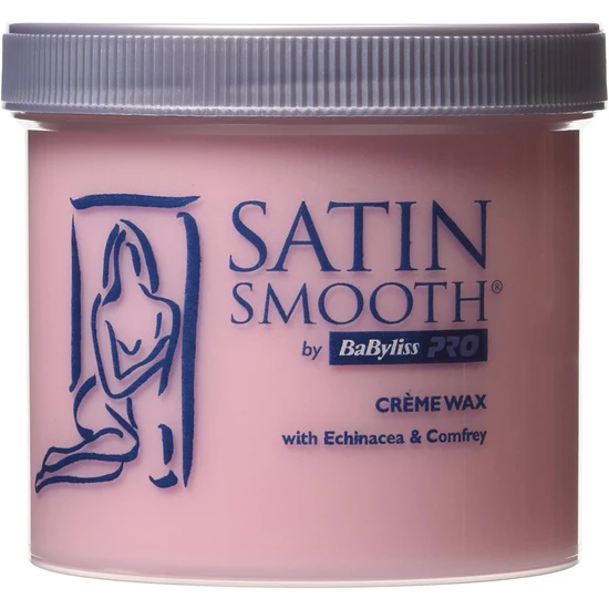 BaByliss Satin Smooth Creme Wax With Echinacea & Comfrey 425g