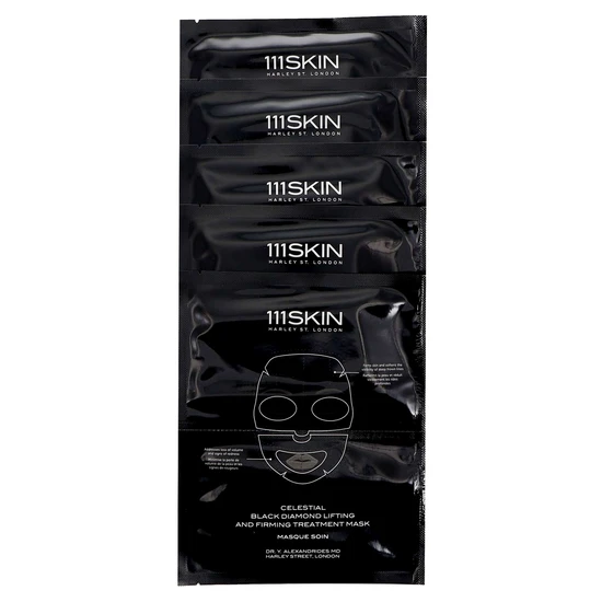 111SKIN Intensive Celestial Black Diamond Lifting & Firming Treatment Mask 5 x 37ml