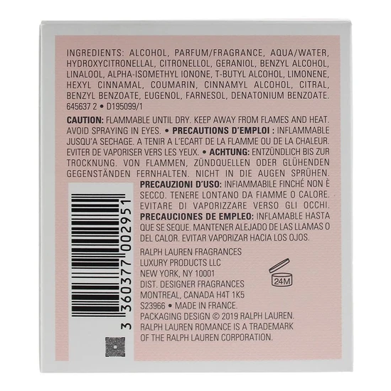 Ralph Lauren Romance Eau De Parfum 50ml