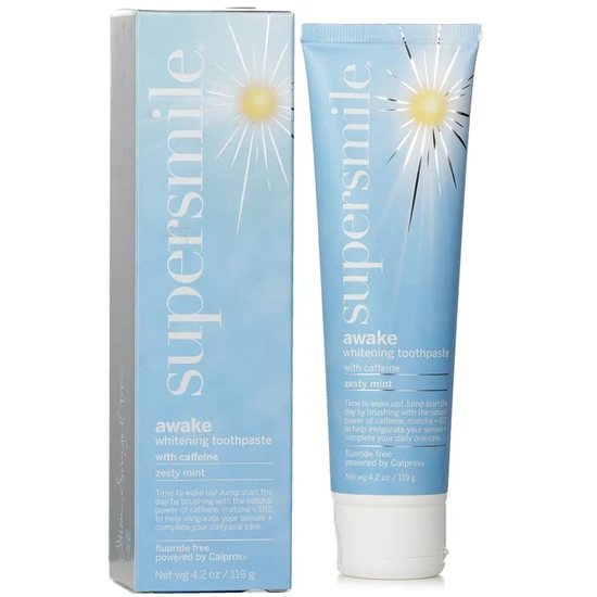 Supersmile Awake Whitening Toothpaste With Caffeine Zesty Mint 119g