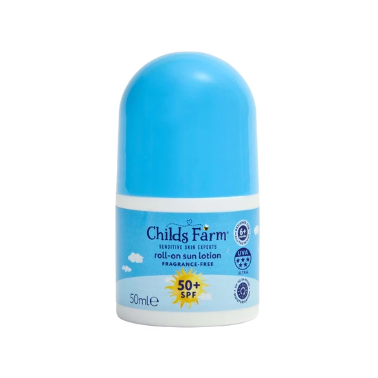 Childs Farm Fragrance Free Roll On Sun Lotion SPF 50 50ml