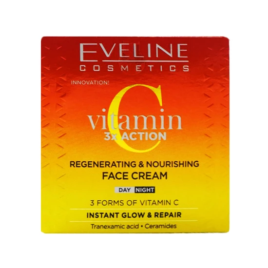 Eveline Vitamin C 3x Action Regenerating & Nourishing Face Cream 50ml