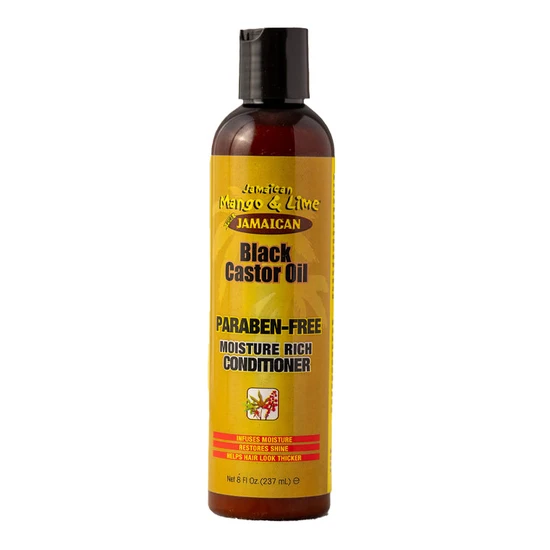 Jamaican Mango and Lime Black Castor Oil Paraben-free Moisture Rich Conditioner 8oz