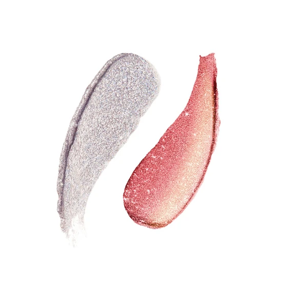 Stila Inner Glow Glitter & Glow Liquid Eyeshadow Duo Gift Set Glitter & Glow in Coral Crush & Foxy Lady