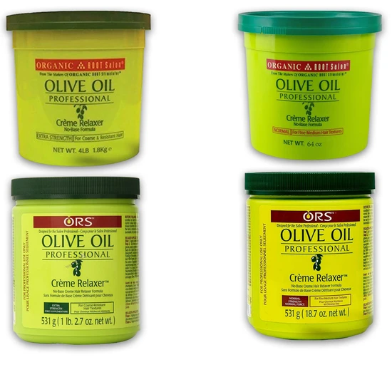 ORS Olive Oil Professional Creme Hair Textures Relaxer No-Base Formula 531 g / Normal