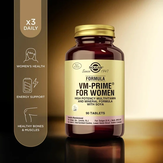 Solgar Formula VM-Prime For Women Tablets 90 Tablets