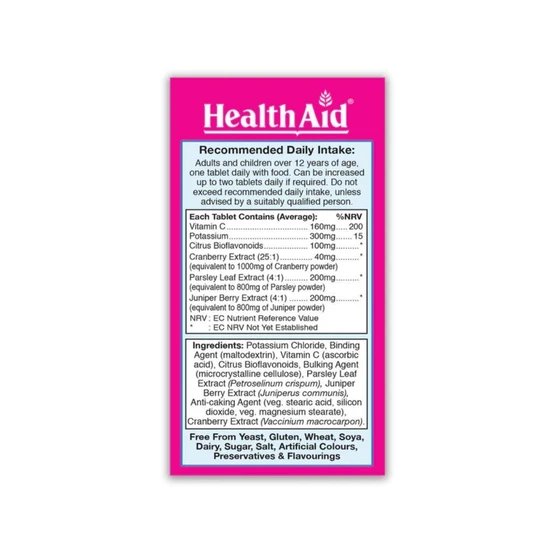 Health Aid Cysticare Tablets 60 Tablets