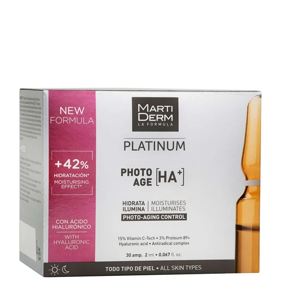 Martiderm Platinum Photo Age HA+ Ampoules 30 x 2ml