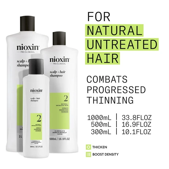 Nioxin System 2 Shampoo 300ml