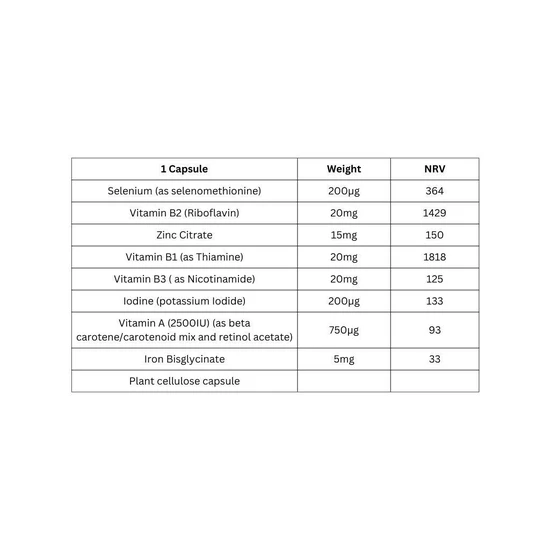 Viridian Thyroid Complex Veg Capsules 60 Capsules