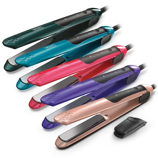 Wahl Pro Glide Hair Straighteners Ceramic Coated Black