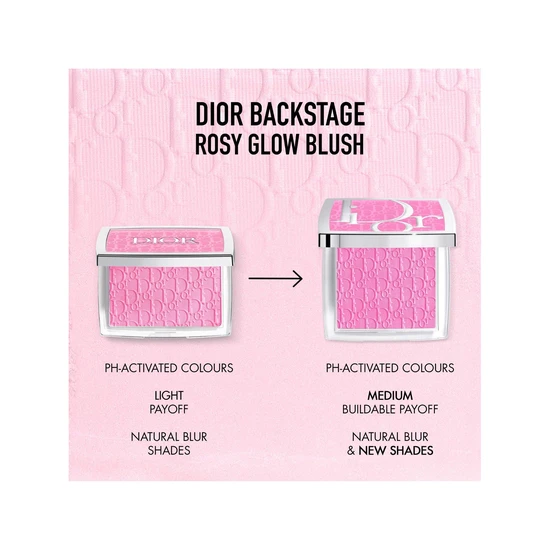 DIOR Backstage Rosy Glow Colour Awakening Universal Blush 001 Pink