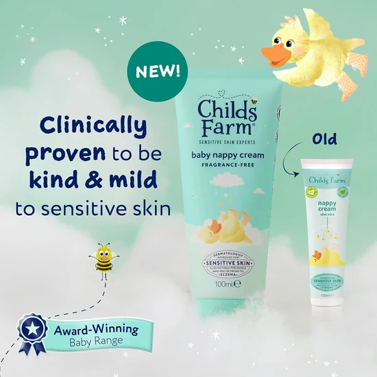 Childs Farm Fragrance Free Baby Nappy Cream 100ml