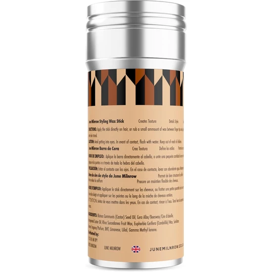 June Milnrow Styling Wax Maximum Hold Stick 75g