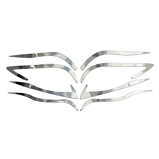 Glisten Cosmetics Devotion Liners Chrome Makeup Stickers Face Lace