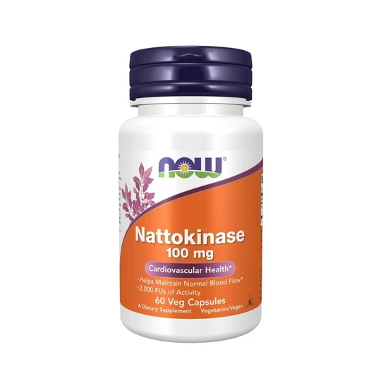 NOW Foods Nattokinase 100mg 60 Vcaps