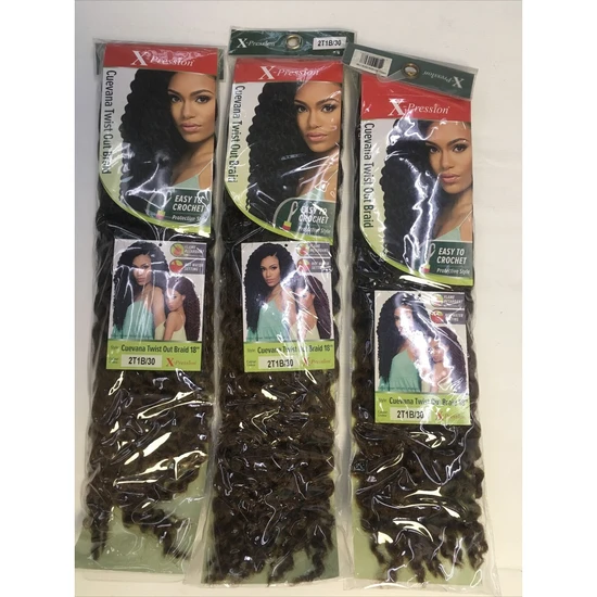 X Pression Synthetic Cuevana Twist Out Braid 18 / 27