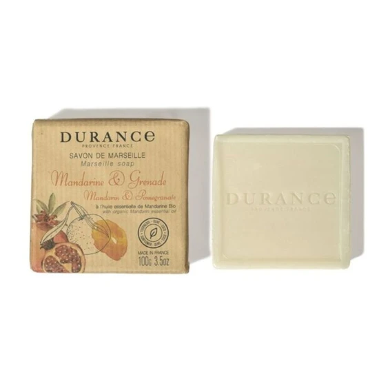 Durance Mandarin & Pomegranate Marseille Soap 100g