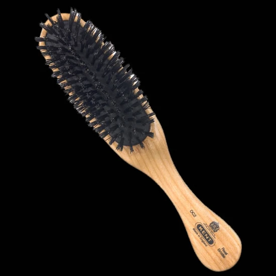 Kent Brushes Cherry Wood Black Bristle Cushion Brush OC2