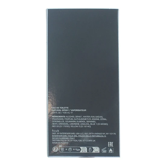 Fcuk Him Eau De Toilette 100ml