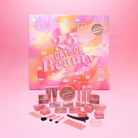Sunkissed 25 Days Of Beauty Advent Calendar 5*4.2G
