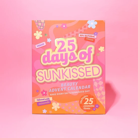 Sunkissed 25 Days Of Beauty Advent Calendar Book 2026