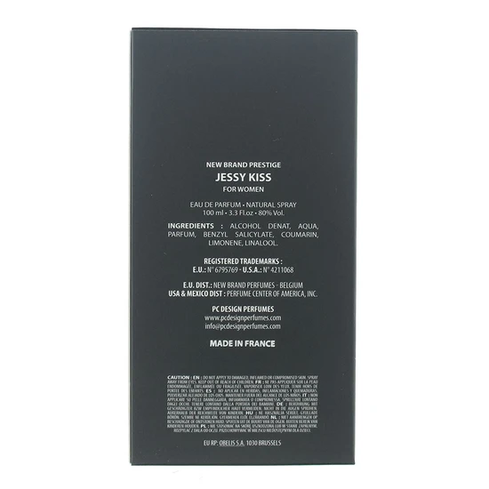 New Brand Prestige JESSY KISS Eau De Parfum 100ml