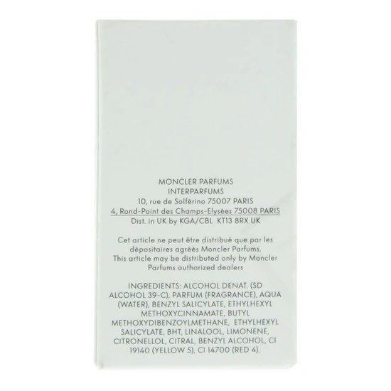 Moncler Pour Femme Eau De Parfum 7.5ml