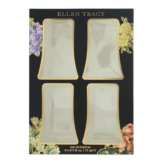 Ellen Tracy Eau De Parfum Gift Set Radiant, Courageous, Confident, Inspiring 15ml x 4