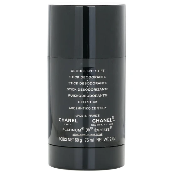 CHANEL Egoiste Platinum Deodorant Stick 75g
