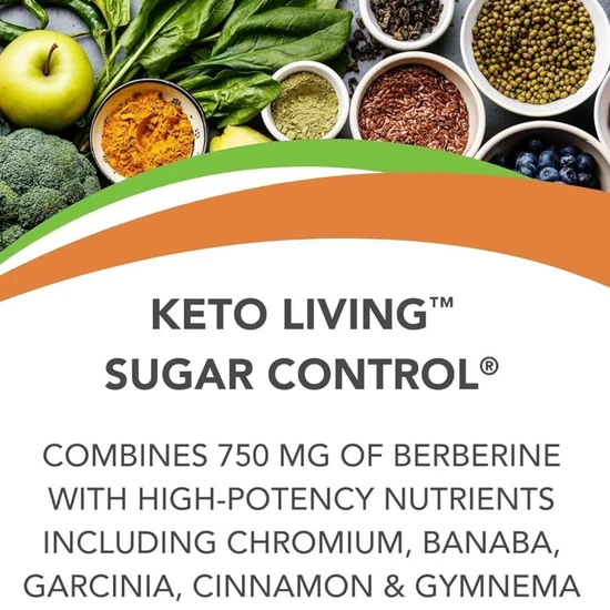 Nature's Plus NaturesPlus Keto Living Sugar Control Capsules 90 Capsules