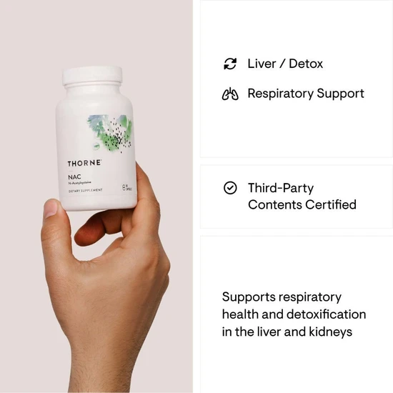 Thorne NAC Capsules 90 Capsules