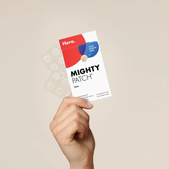 Hero Mighty Patch Duo 6 x Original, 6 x Invisible+