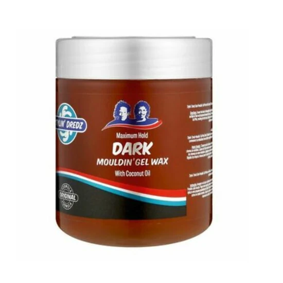 Stylin' Dredz Dredz Maximum Hold Dark Mouldin Gel Wax With Coconut Oil 1000ml
