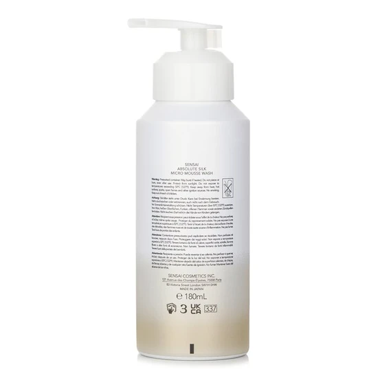 Sensai Absolute Silk Micro Mousse Wash 180ml