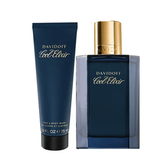 Davidoff Cool Elixir Oud Aromatique Intense Parfum Gift Set 100ml + 75ml Body Lotion