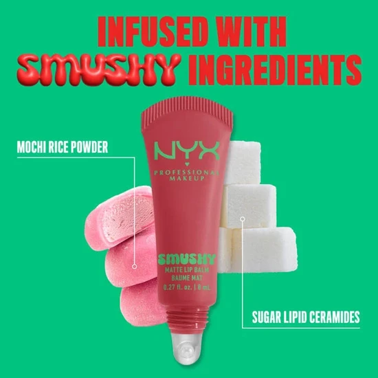 NYX Professional Makeup Smushy Matte Lip Balm Snuggle Szn