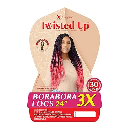 X Pression Twisted Up 3x Borabora Locs 24 / 1