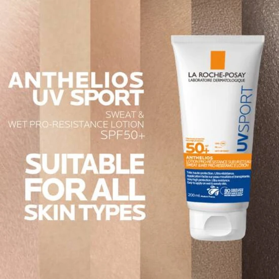 La Roche-Posay Anthelios UV Sport Wet & Sweat Pro-Resistance Sunscreen SPF 50+ 200ml