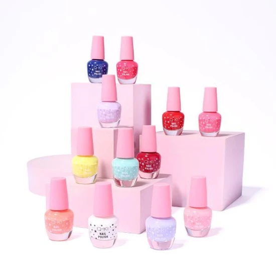 Q-KI Colour Care Nail Polish Gift Set Pieces 12 x 3.5ml