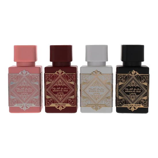 Lattafa Bade'e Al Oud Collection Eau De Parfum Gift Set 4x25ml